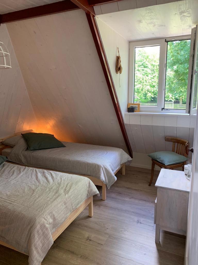 Vakantiehuis In Friesland Voor De Hele Familie Huns Экстерьер фото